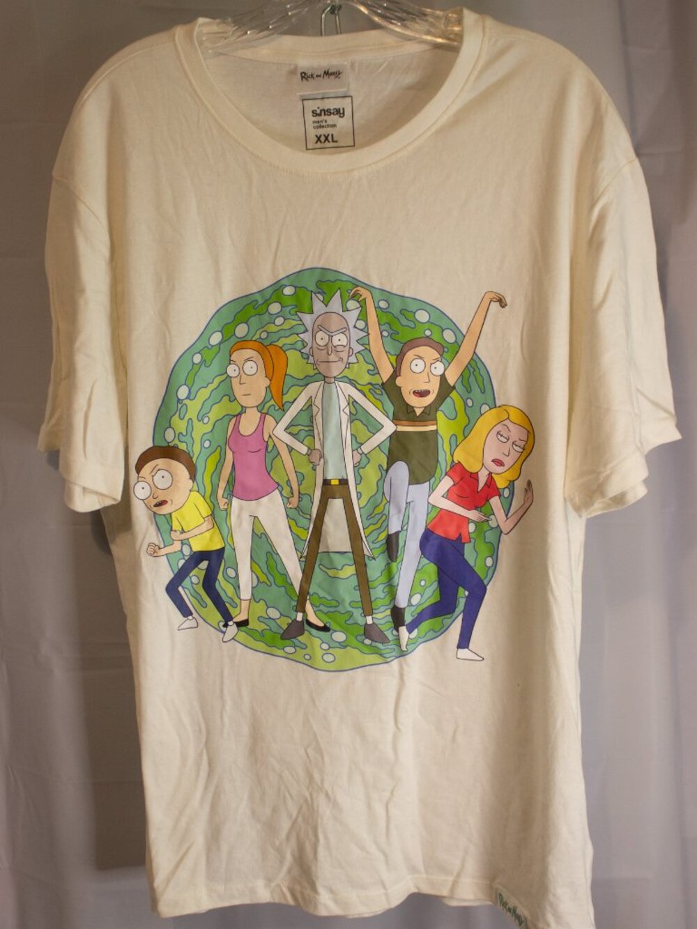 Rick and Morty Sinsay Collection T‑Shirt XXL – Portal Graphic